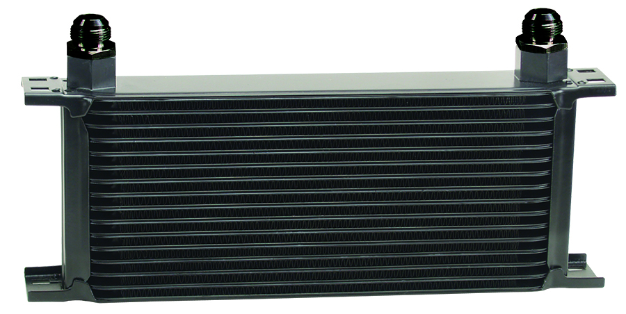 Derale 16 Row Series 10000 Stack Plate Cooler, -6AN Derale 16 Row Series 10000 Stack Plate Cooler, -6AN
